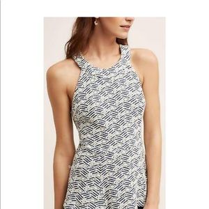 Anthropologie Deletta Peplum Top - size XS